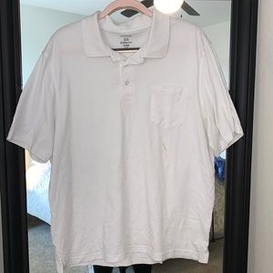 Mens White Polo
